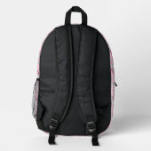 Kitty Gedruckter Rucksack (Rückseite)