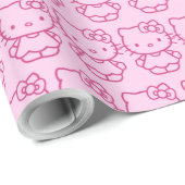Kitty Geschenkpapier (Rolleneckpunkt)