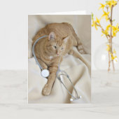 Kitty get well card karte (Gelbe Blume)