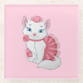 Kitty Glass Untersetzer (Vorderseite)