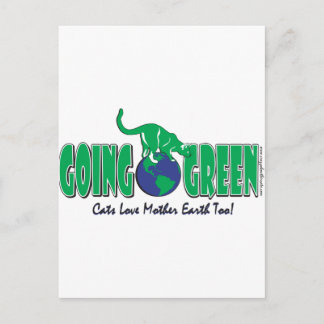 KITTY-GOING-GREEN POSTKARTE