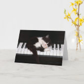 Kitty Greeting Card Karte (Gelbe Blume)