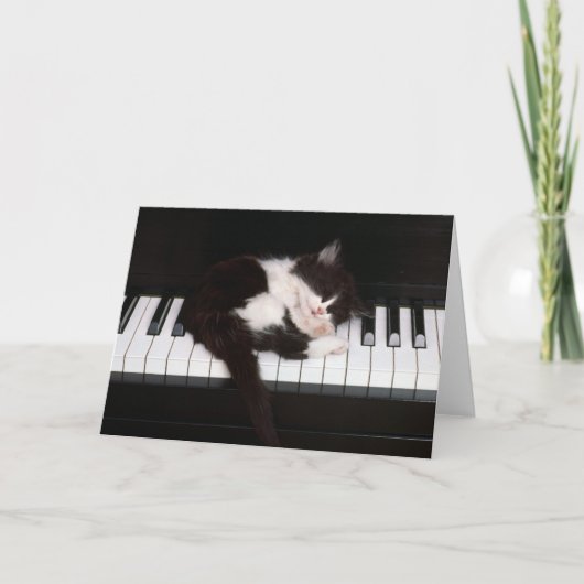 Kitty Greeting Card Karte (Vorderseite)