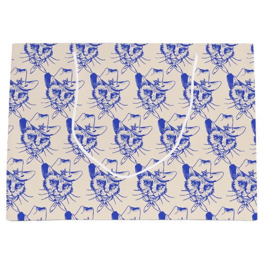 Kitty Große Geschenktasche Geschenktüte (Vorderseite)