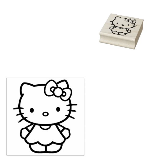 Kitty Gummistempel (Stempel)