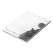 Kitty Haiku Notizblock (Rotiert)