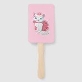 Kitty Hand Fan Fächer (Rückseite)