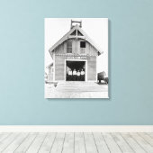 Kitty Hawk Life Rettend Station, 1902 Leinwanddruck (Insitu (Holzboden))