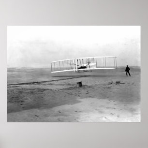 Kitty Hawk, NC Wright Brothers First in Flight Poster