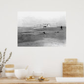 Kitty Hawk, NC Wright Brothers First in Flight Poster (Küche)
