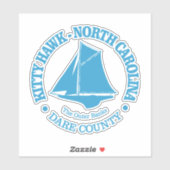 Kitty Hawk (sloop) Aufkleber (Blatt)