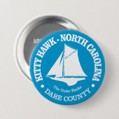 Kitty Hawk (sloop) Button (Vorne & Hinten)