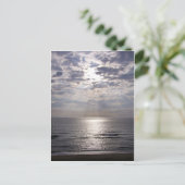Kitty Hawk Sunrise Postcard Postkarte (Stehend Vorderseite)