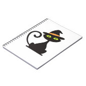 Kitty Hexe Classic T - Shirt Notizblock (Linke Seite)