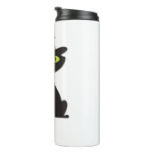 Kitty Hexe Classic T - Shirt Thermosbecher (Nach rechts gedreht)