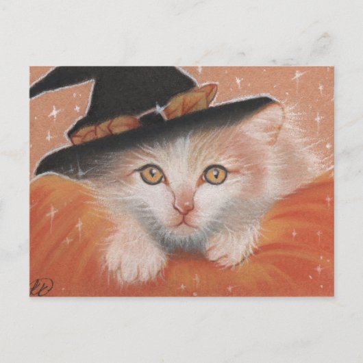 Kitty Hexe Postcard Postkarte (Vorderseite)