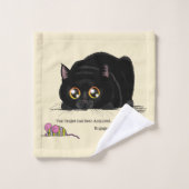 Kitty Hintern-Wiggle Badhandtuch Set (Waschlappen)