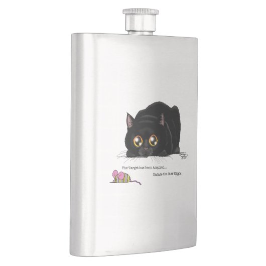 Kitty Hintern-Wiggle Flachmann (Rechts)