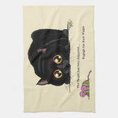 Kitty Hintern-Wiggle Geschirrtuch (Vertikal)