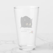 Kitty Hintern-Wiggle Glas (Rückseite)