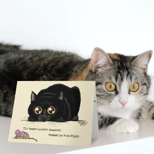 Kitty Hintern-Wiggle Karte