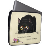 Kitty Hintern-Wiggle Laptopschutzhülle (Vorne Rechts)