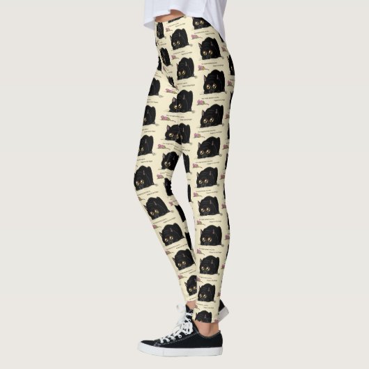 Kitty Hintern-Wiggle Leggings (Links)