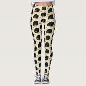 Kitty Hintern-Wiggle Leggings (Vorderseite)