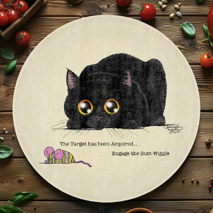 Kitty Hintern-Wiggle Schneidebrett