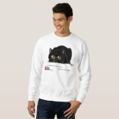 Kitty Hintern Wiggle Sweatshirt (Vorne ganz)