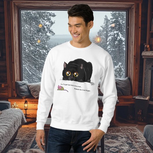 Kitty Hintern Wiggle Sweatshirt