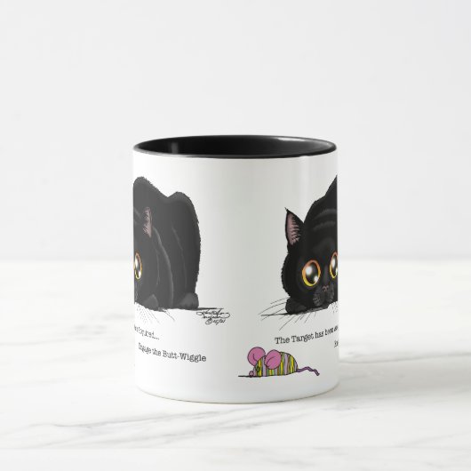 Kitty Hintern Wiggle Tasse (Zentrum)
