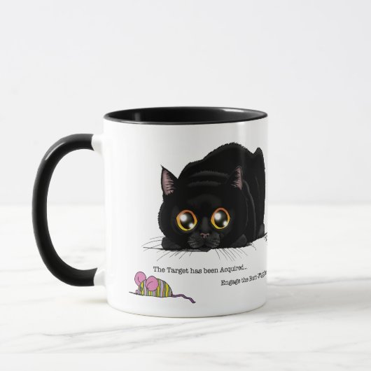 Kitty Hintern Wiggle Tasse (Links)