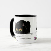 Kitty Hintern Wiggle Tasse (Vorderseite Links)