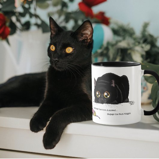 Kitty Hintern Wiggle Tasse