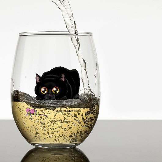 Kitty Hintern Wiggle Weinglas Ohne Stiel