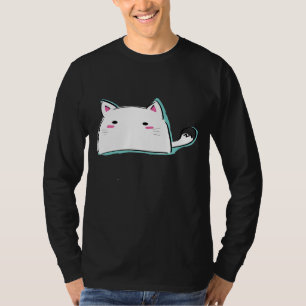 Kitty Illustration Niedlich Cat Adorable T-Shirt