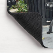 Kitty im Park Mousepad (Ecke)