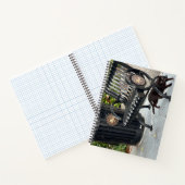 Kitty im Park Notizblock (Innenseite)