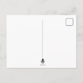 Kitty im Wald Postkarte (Rückseite)