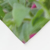 Kitty in den Blume Fleecedecke (Ecke)