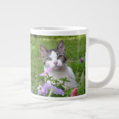 Kitty in den Blume Jumbo Tasse (Rechts)