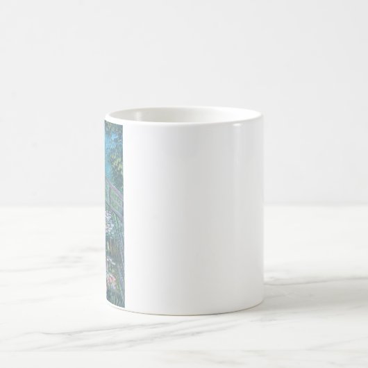 Kitty in der Monet-Tasse Kaffeetasse (Mittel)