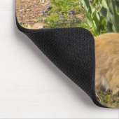 Kitty in Garden Mousepad (Ecke)
