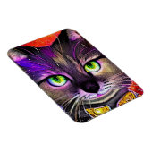 Kitty in Groove- Magnet (Rechte Seite)