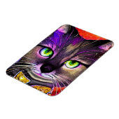 Kitty in Groove- Magnet (Linke Seite)