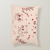 Kitty in Liebe Dekokissen (Rückseite(Vertikal))