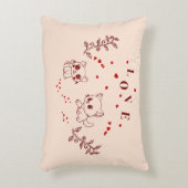 Kitty in Liebe Dekokissen (Vorderseite(Vertikal))