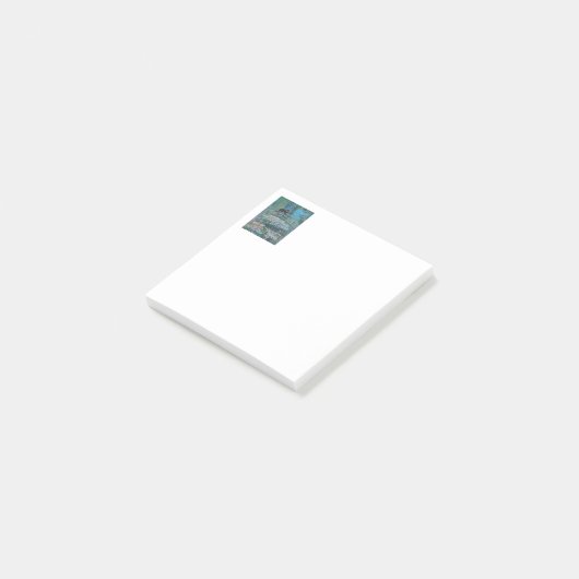 Kitty in Monet/POST IT NOTIES Post-it Klebezettel (angewinkelt)