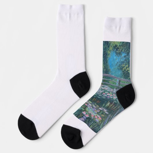 Kitty in Monet Socken (Linkes Detail)